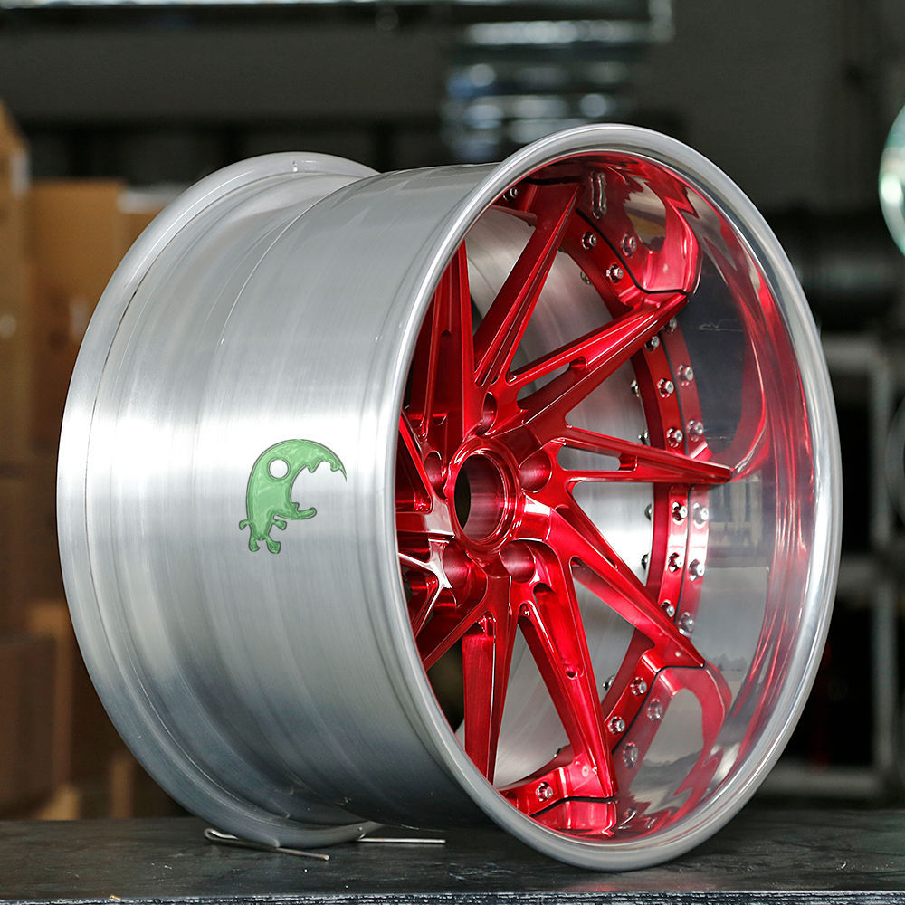Speed Freak Customized Style Forged Wheel 2 Pieces Design Customization By T6061-T6 Aluminum Alloy