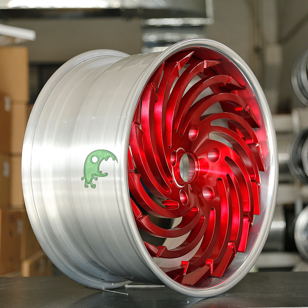 Speed Freak Customized Style Forged Wheel 2 Pieces Design Customization By T6061-T6 Aluminum Alloy