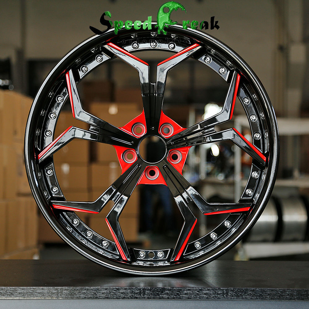 Speed Freak Customized Style Forged Wheel 2 Pieces Design Customization By T6061-T6 Aluminum Alloy