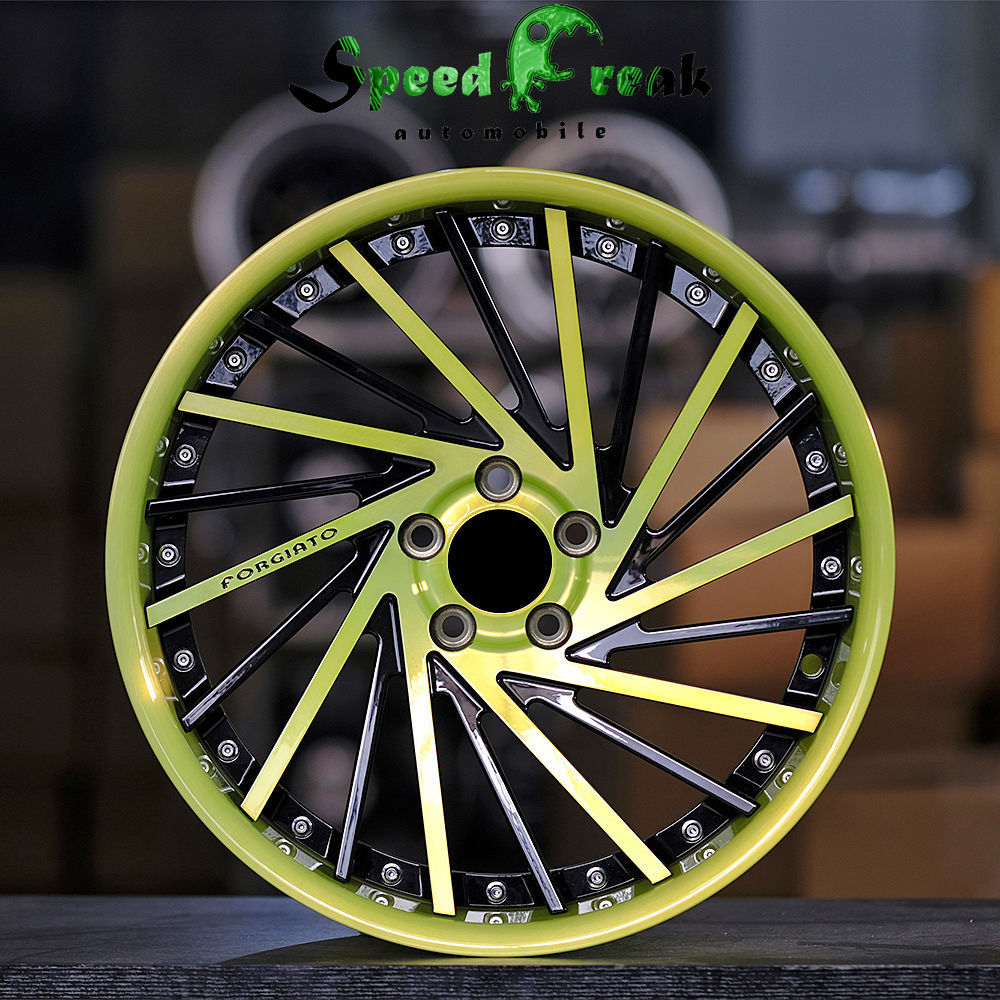 Speed Freak Customized Style Forged Wheel 2 Pieces Design Customization By T6061-T6 Aluminum Alloy