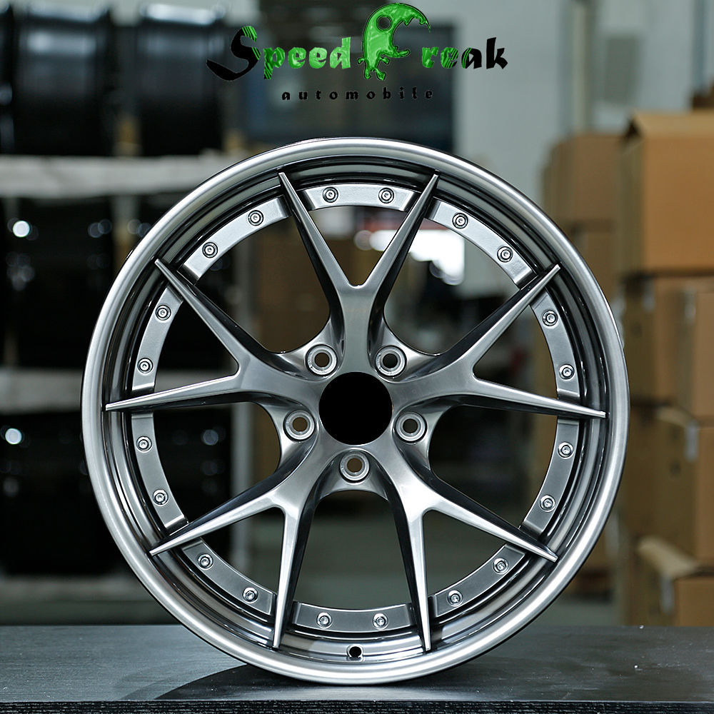 Speed Freak Customized Style Forged Wheel 2 Pieces Design Customization By T6061-T6 Aluminum Alloy