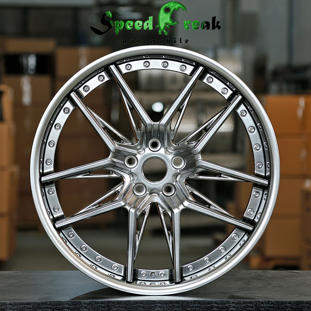 Speed Freak Customized Style Forged Wheel 2 Pieces Design Customization By T6061-T6 Aluminum Alloy