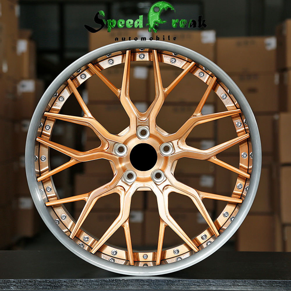 Speed Freak Customized Style Forged Wheel 2 Pieces Design Customization By T6061-T6 Aluminum Alloy