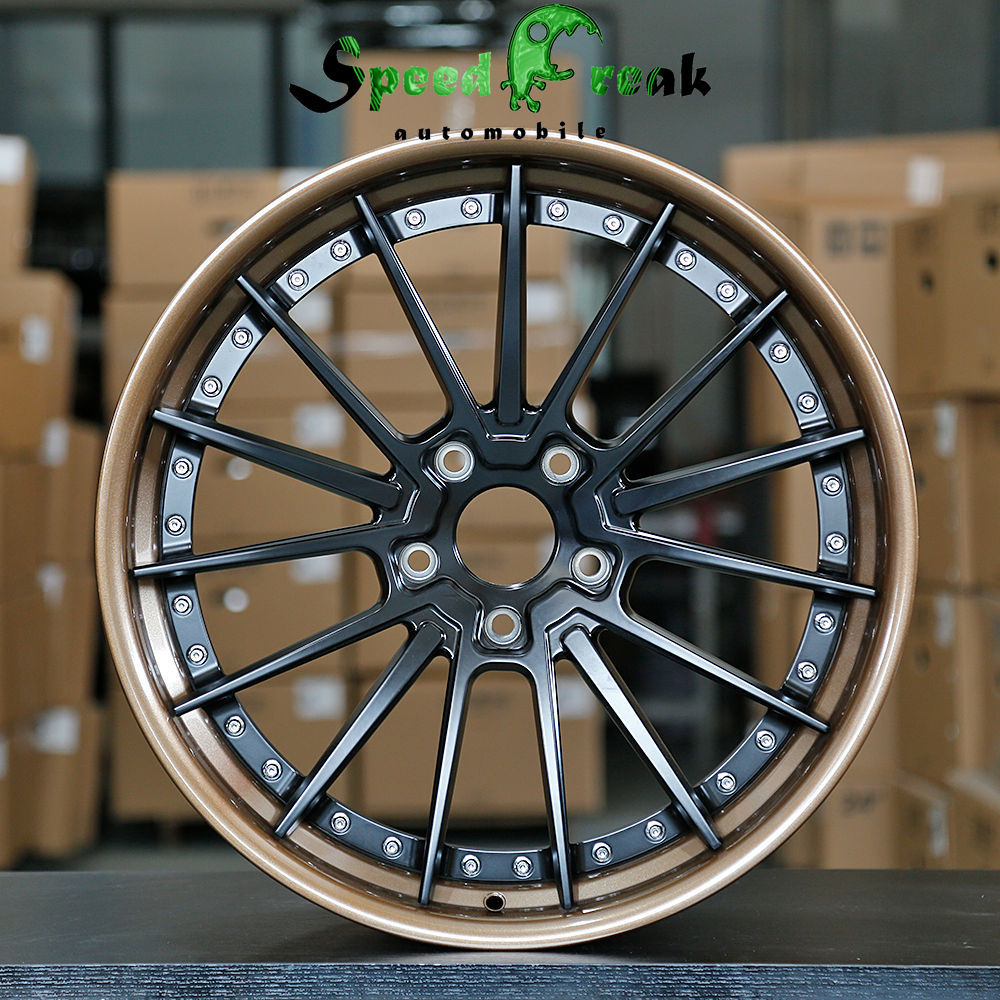 Speed Freak Customized Style Forged Wheel 2 Pieces Design Customization By T6061-T6 Aluminum Alloy
