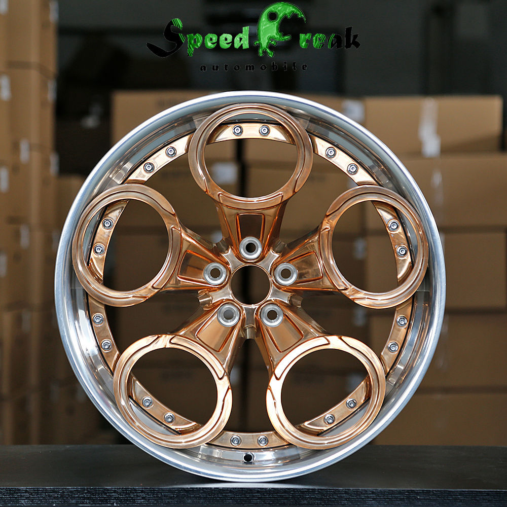 Speed Freak Customized Style Forged Wheel 2 Pieces Design Customization By T6061-T6 Aluminum Alloy