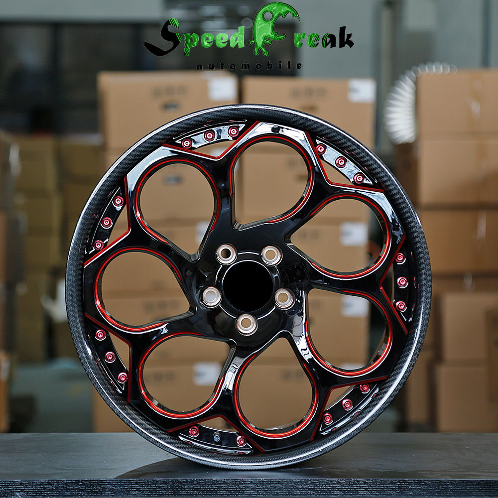 Speed Freak Customized Style Forged Wheel 2 Pieces Design Customization By T6061-T6 Aluminum Alloy