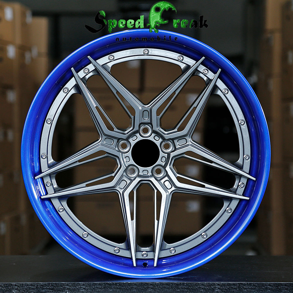 Speed Freak Customized Style Forged Wheel 2 Pieces Design Customization By T6061-T6 Aluminum Alloy