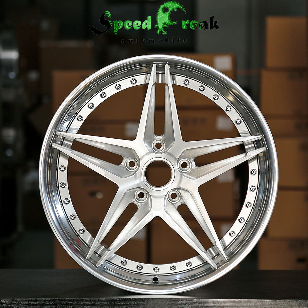 Speed Freak Customized Style Forged Wheel 2 Pieces Design Customization By T6061-T6 Aluminum Alloy