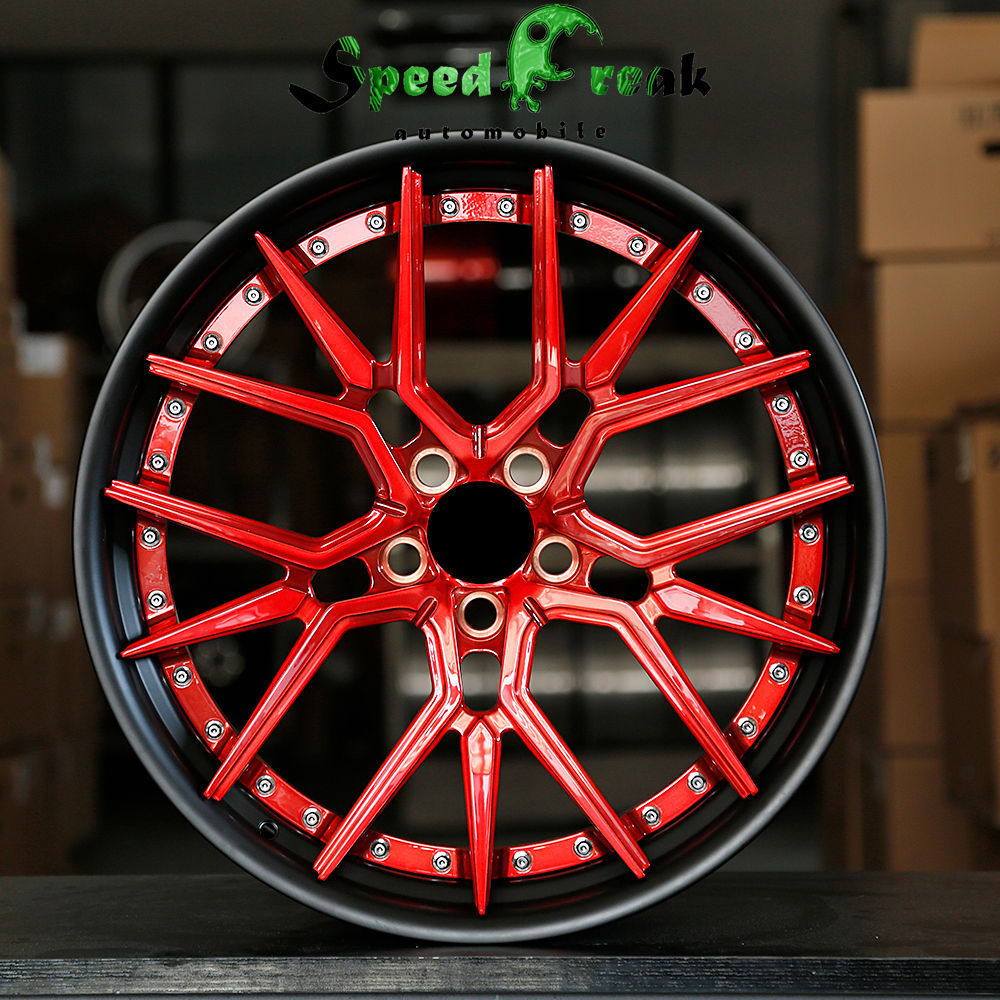 Speed Freak Customized Style Forged Wheel 2 Pieces Design Customization By T6061-T6 Aluminum Alloy