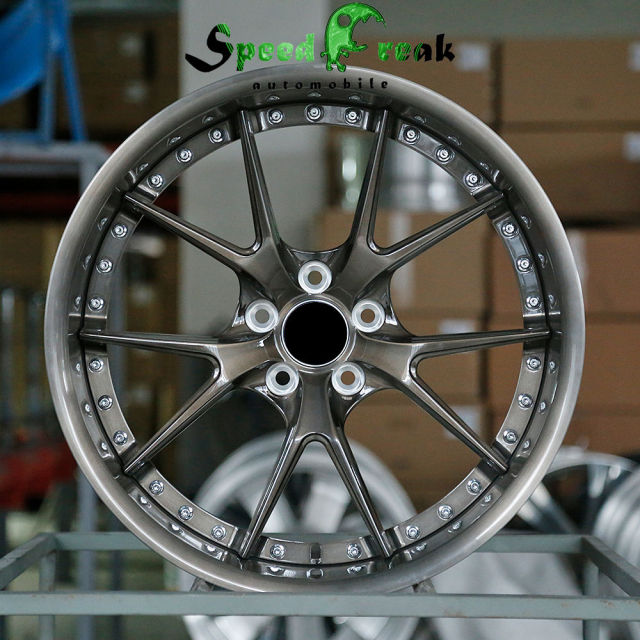 Speed Freak Customized Style Forged Wheel 2 Pieces Design Customization By T6061-T6 Aluminum Alloy