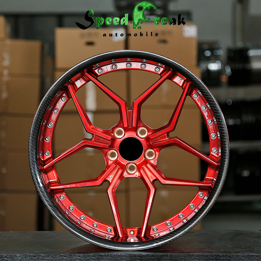 Speed Freak Customized Style Forged Wheel 2 Pieces Design Customization By T6061-T6 Aluminum Alloy