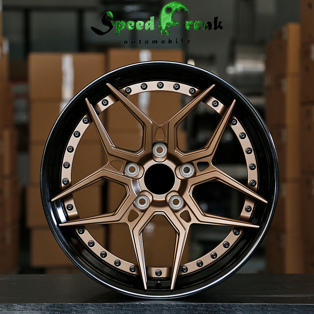 Speed Freak Customized Style Forged Wheel 2 Pieces Design Customization By T6061-T6 Aluminum Alloy