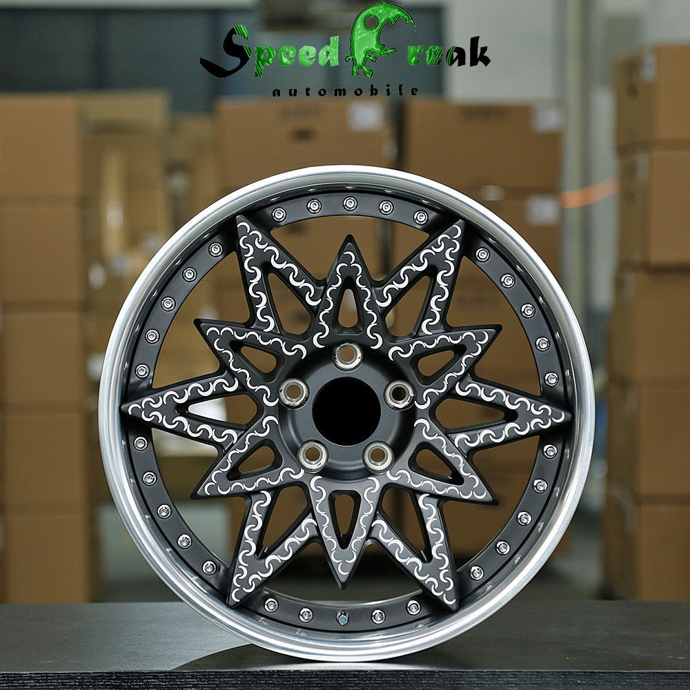 Speed Freak Customized Style Forged Wheel 2 Pieces Design Customization By T6061-T6 Aluminum Alloy