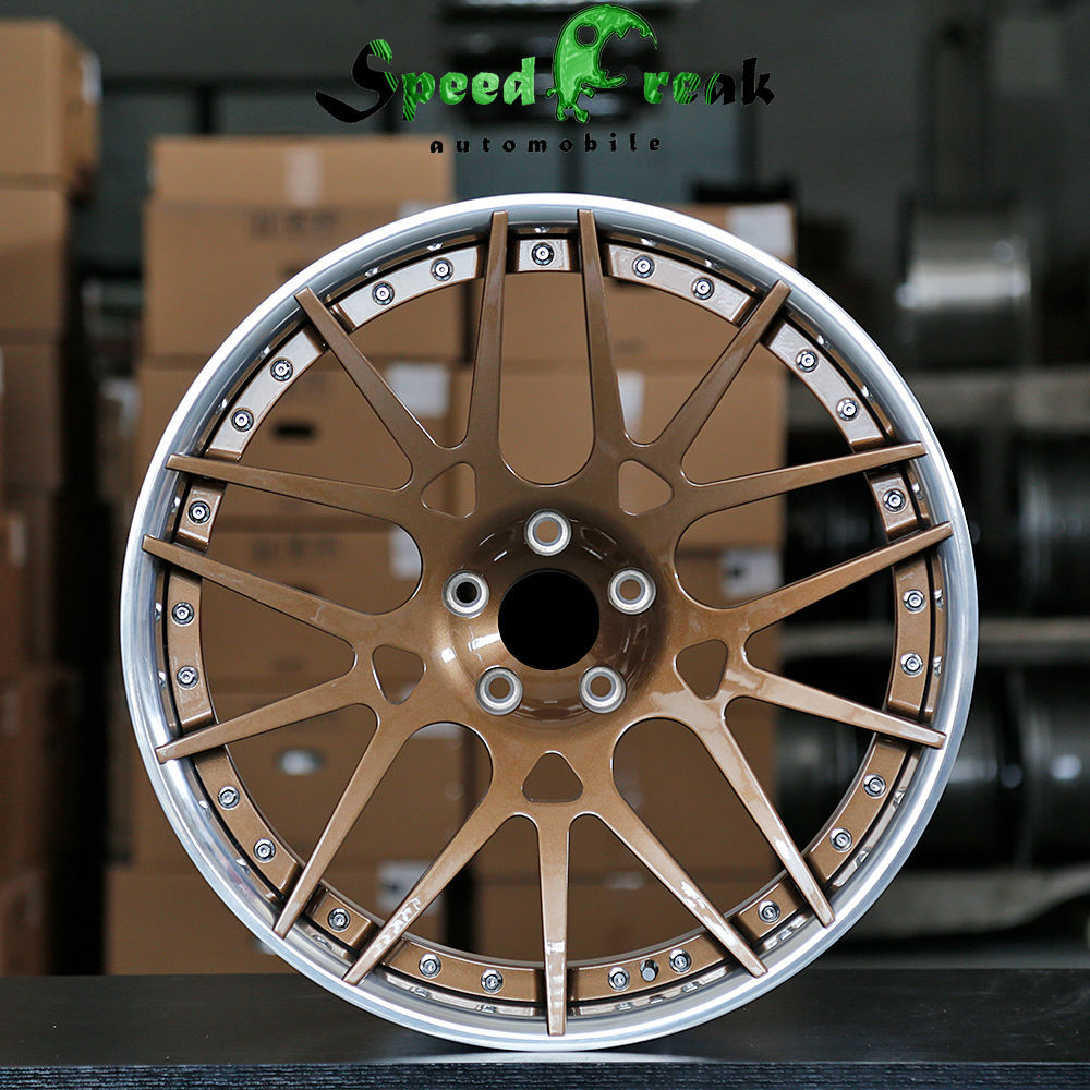 Speed Freak Customized Style Forged Wheel 2 Pieces Design Customization By T6061-T6 Aluminum Alloy