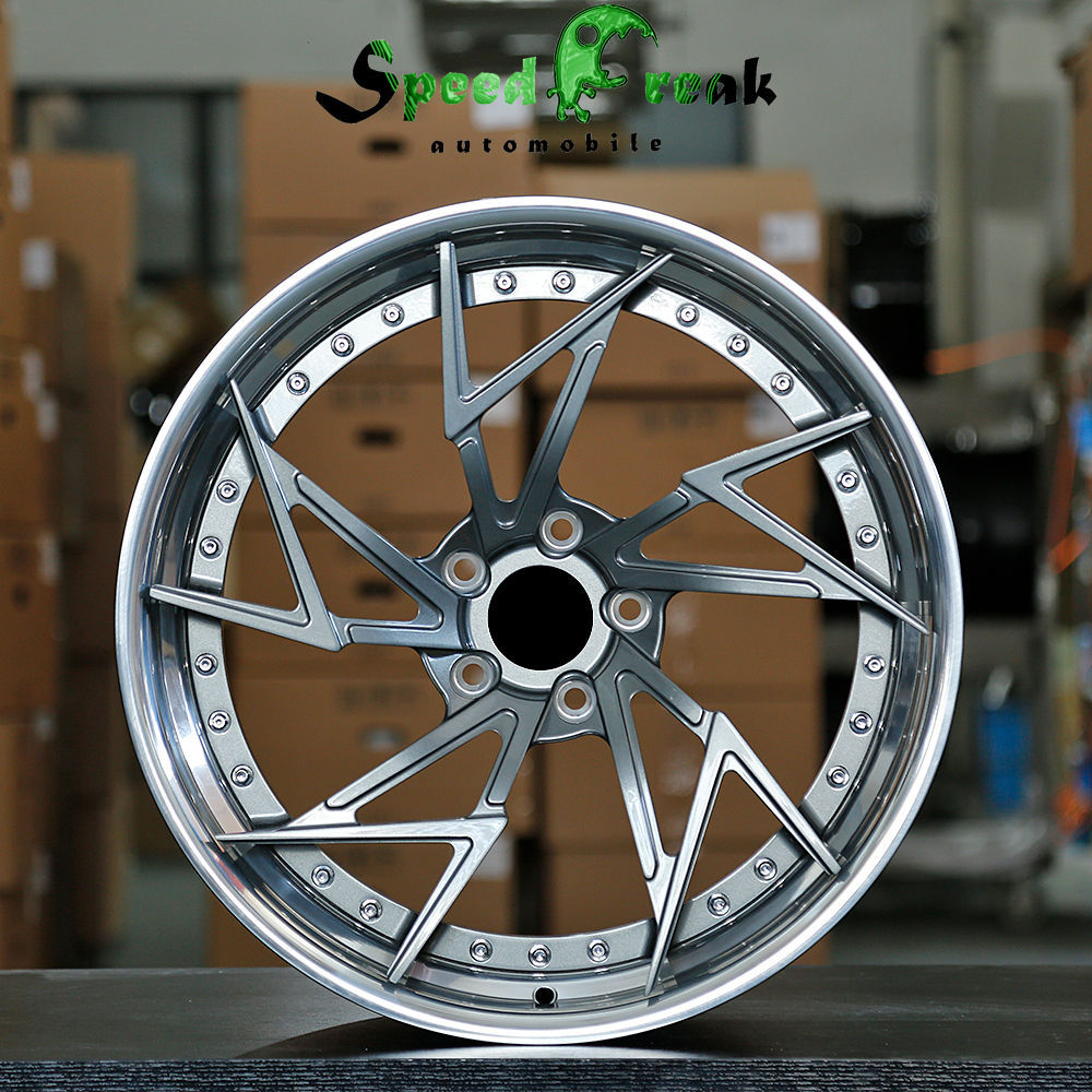 Speed Freak Customized Style Forged Wheel 2 Pieces Design Customization By T6061-T6 Aluminum Alloy
