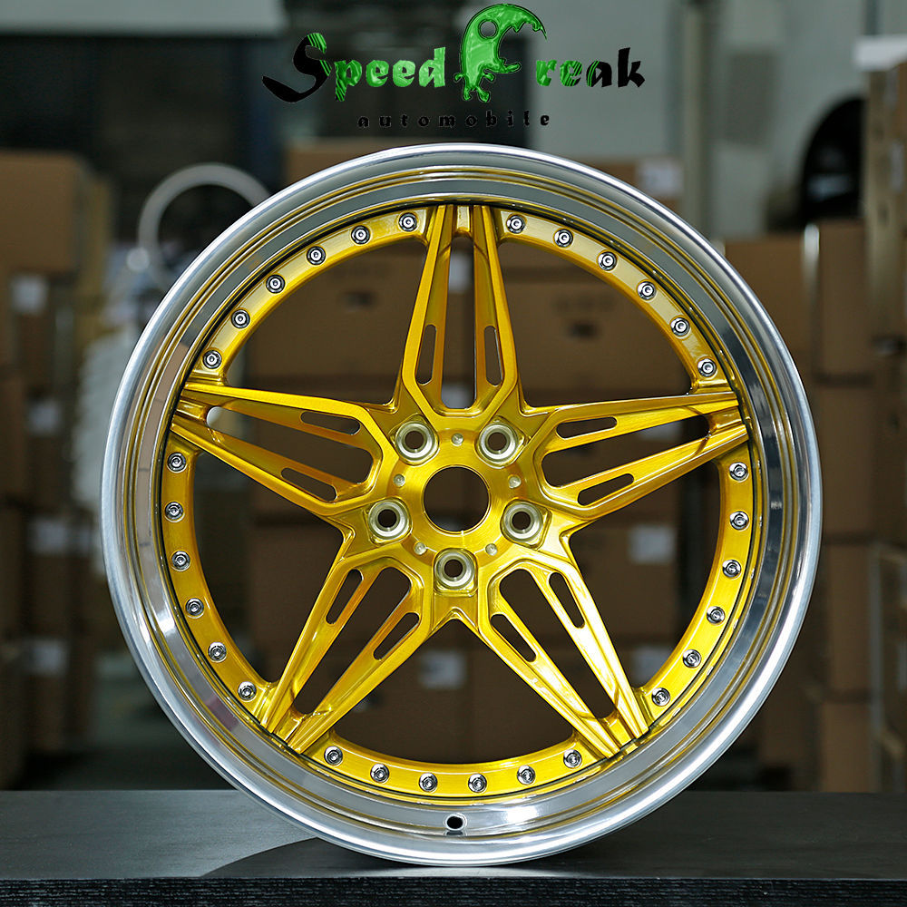 Speed Freak Customized Style Forged Wheel 2 Pieces Design Customization By T6061-T6 Aluminum Alloy