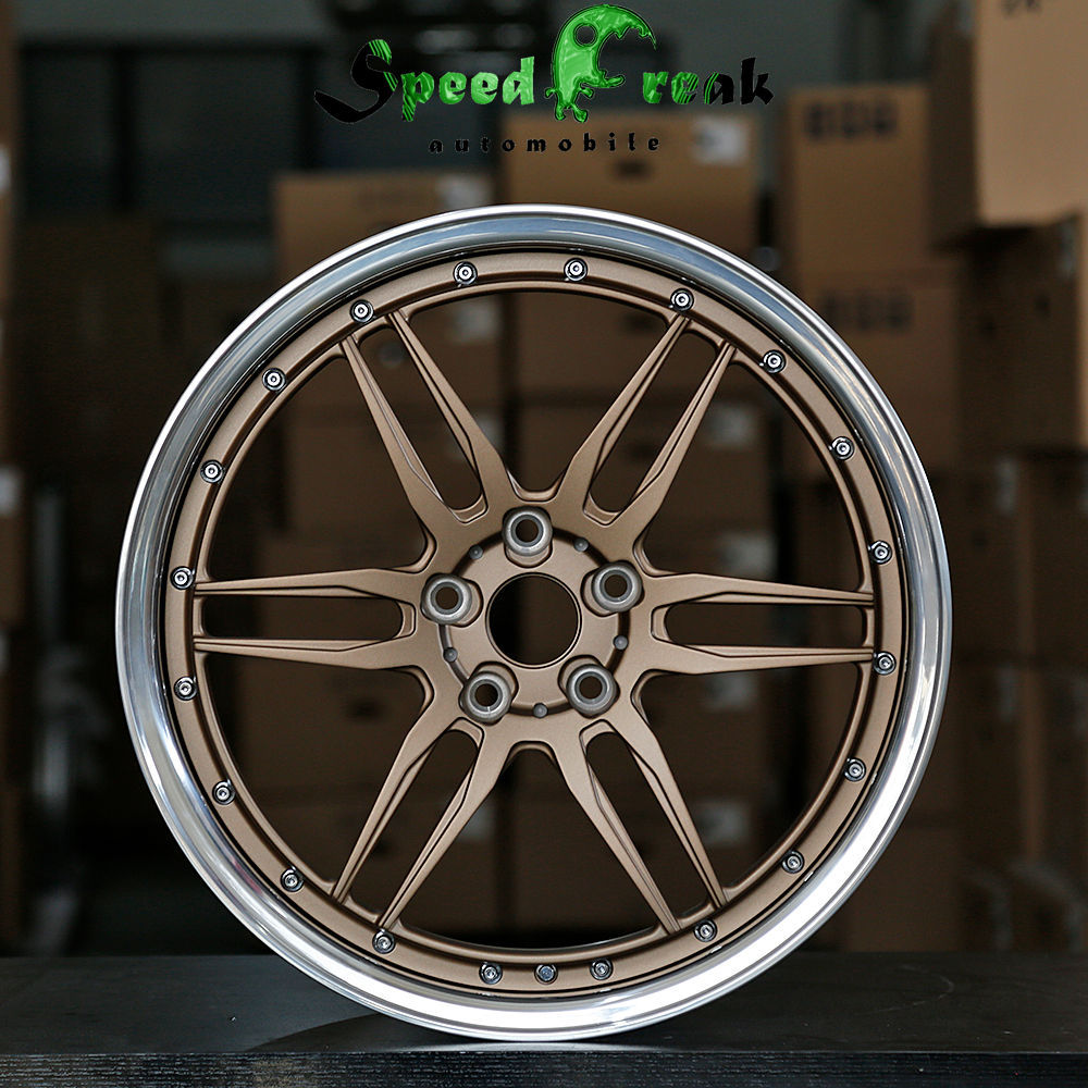 Speed Freak Customized Style Forged Wheel 2 Pieces Design Customization By T6061-T6 Aluminum Alloy