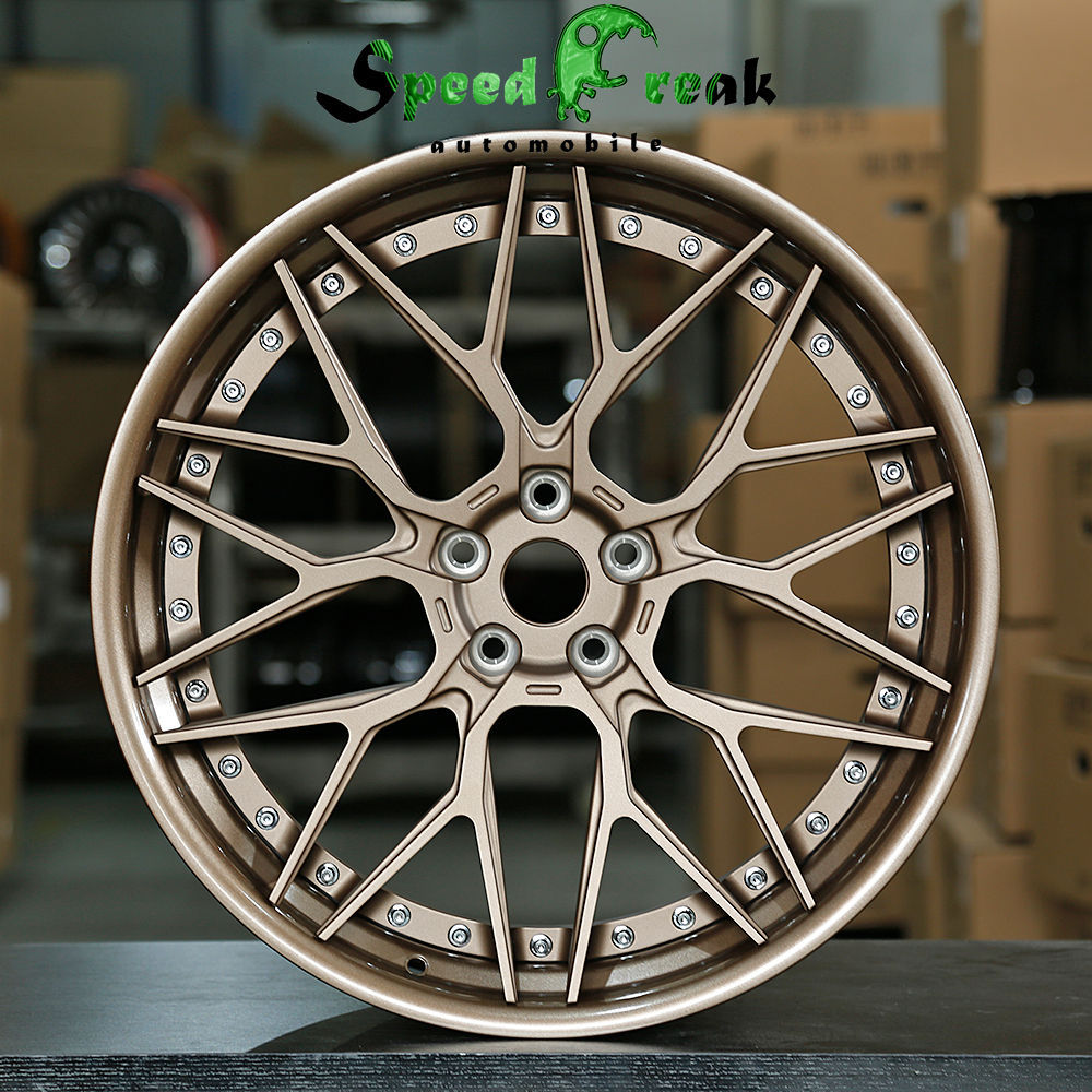 Speed Freak Customized Style Forged Wheel 2 Pieces Design Customization By T6061-T6 Aluminum Alloy