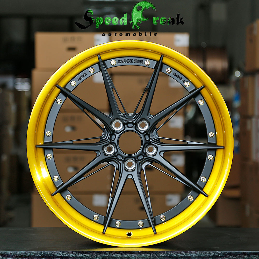 Speed Freak Customized Style Forged Wheel 2 Pieces Design Customization By T6061-T6 Aluminum Alloy