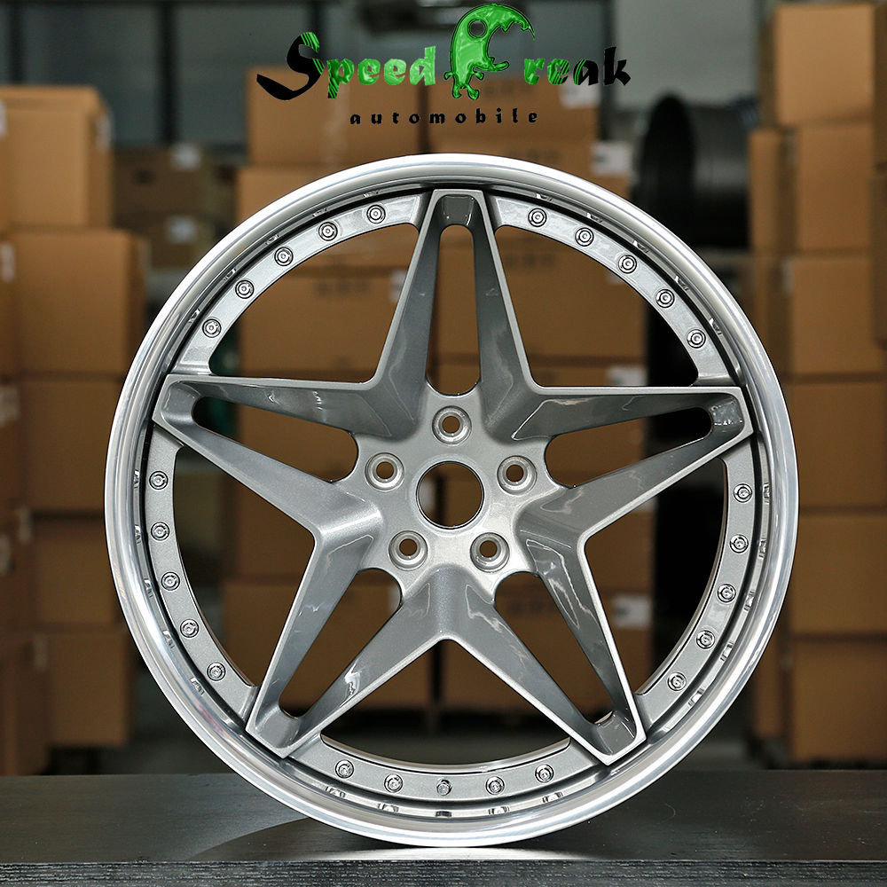 Speed Freak Customized Style Forged Wheel 2 Pieces Design Customization By T6061-T6 Aluminum Alloy