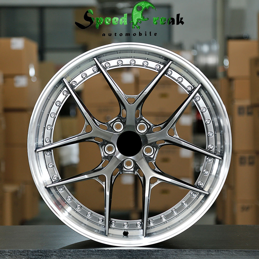 Speed Freak Customized Style Forged Wheel 2 Pieces Design Customization By T6061-T6 Aluminum Alloy