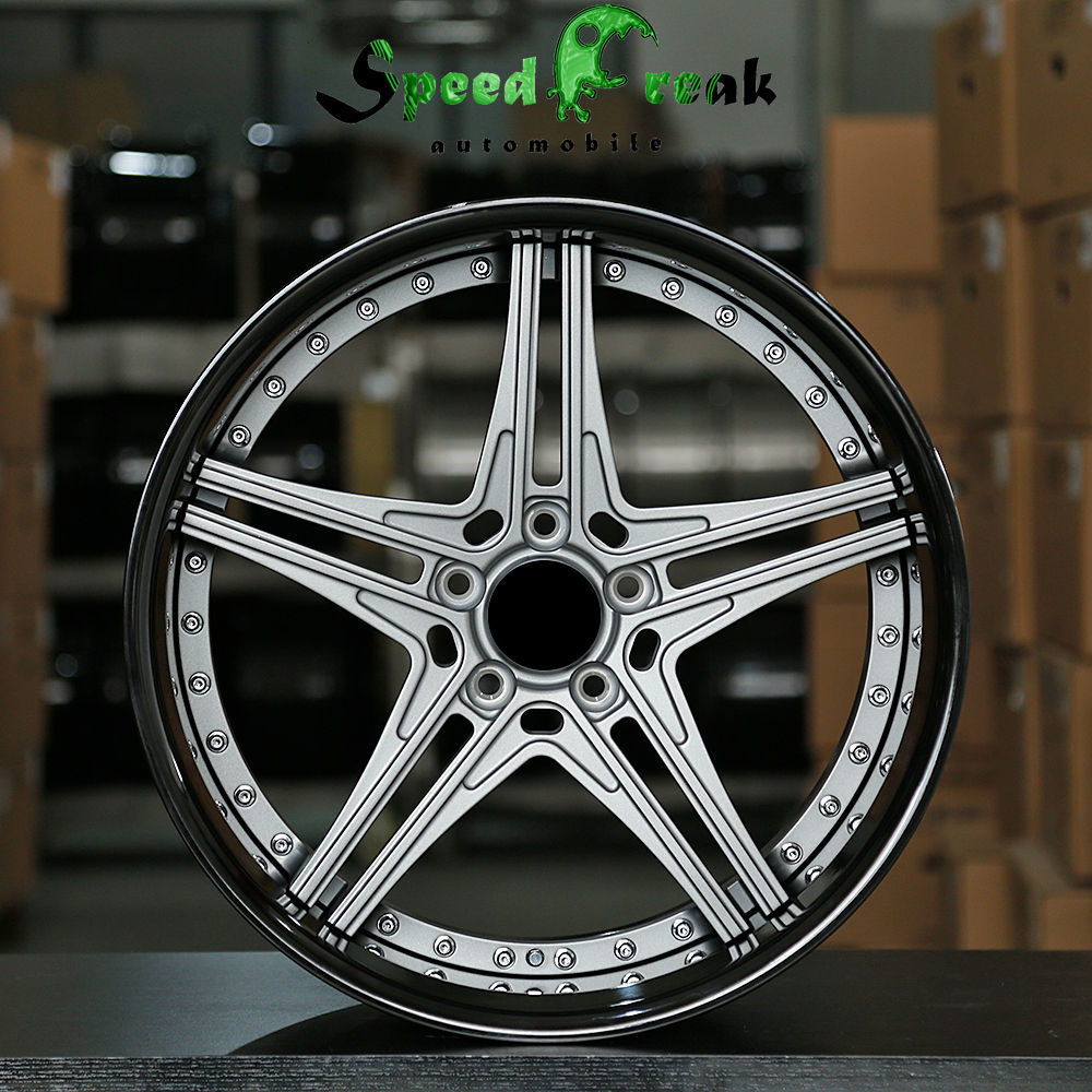 Speed Freak Customized Style Forged Wheel 2 Pieces Design Customization By T6061-T6 Aluminum Alloy
