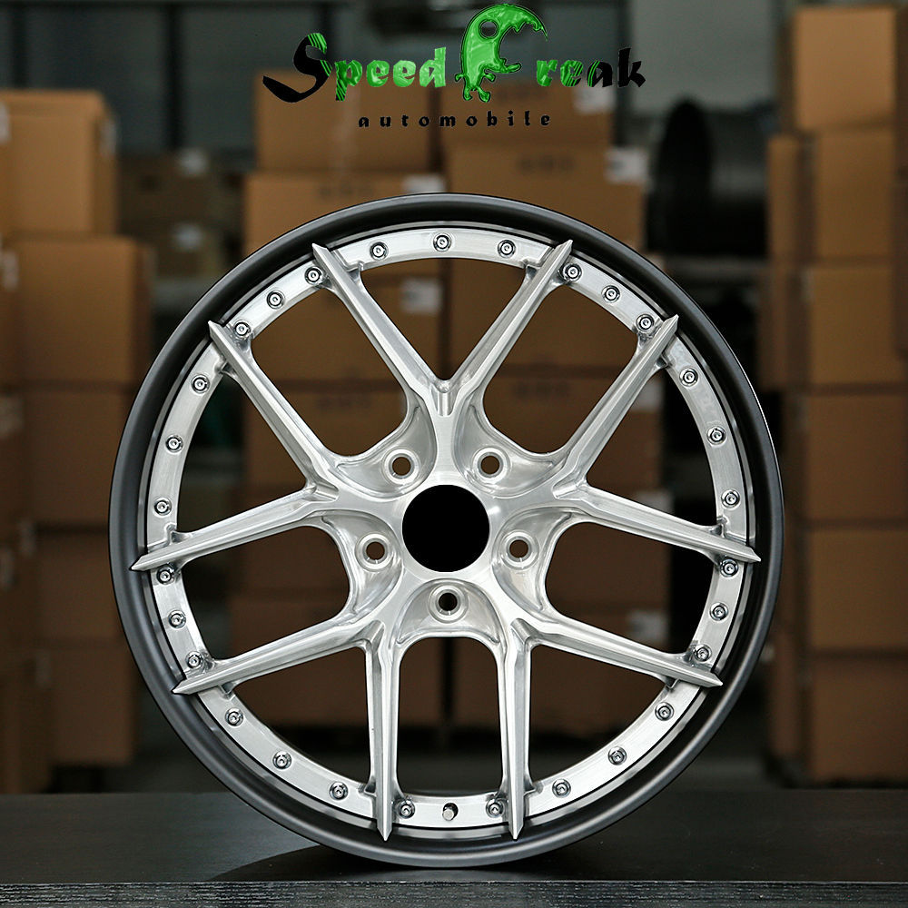 Speed Freak Customized Style Forged Wheel 2 Pieces Design Customization By T6061-T6 Aluminum Alloy