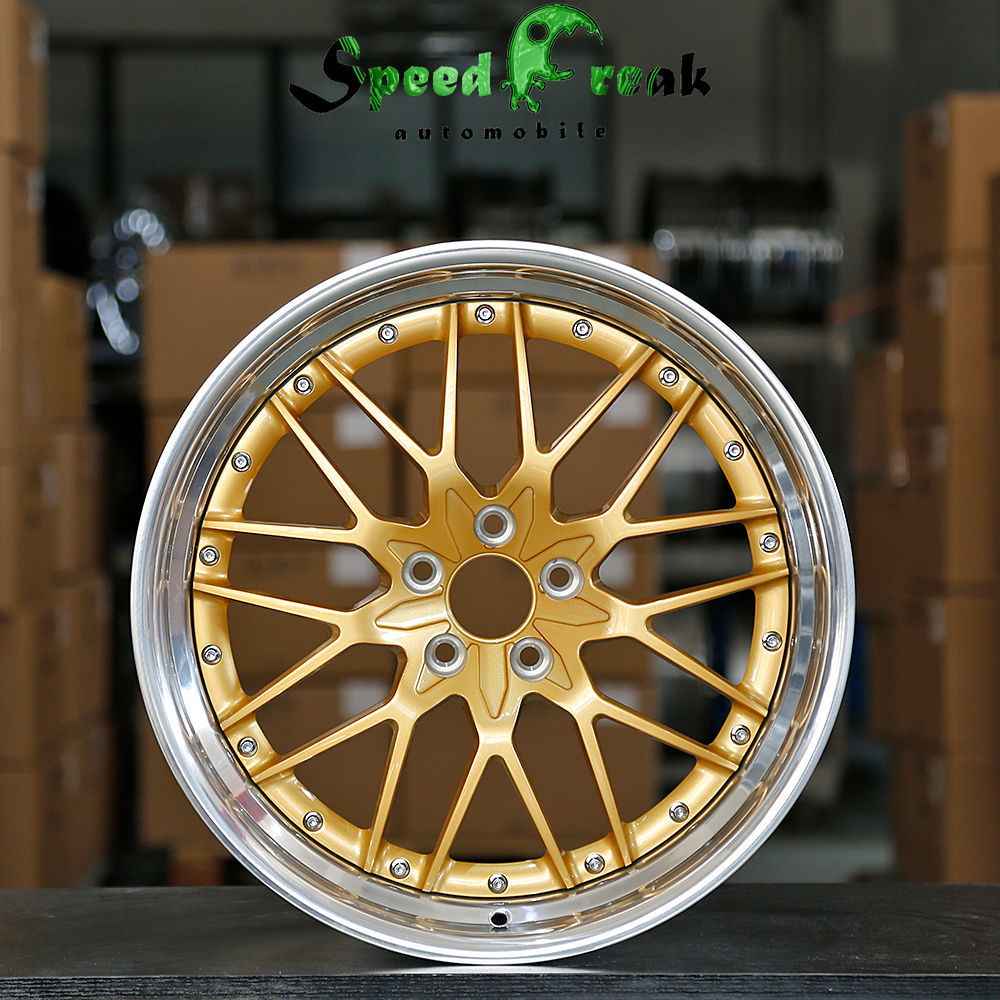 Speed Freak Customized Style Forged Wheel 2 Pieces Design Customization By T6061-T6 Aluminum Alloy