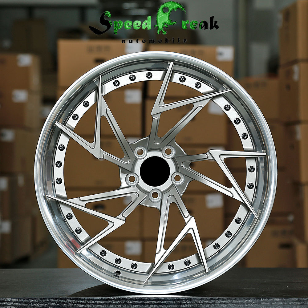 Speed Freak Customized Style Forged Wheel 2 Pieces Design Customization By T6061-T6 Aluminum Alloy