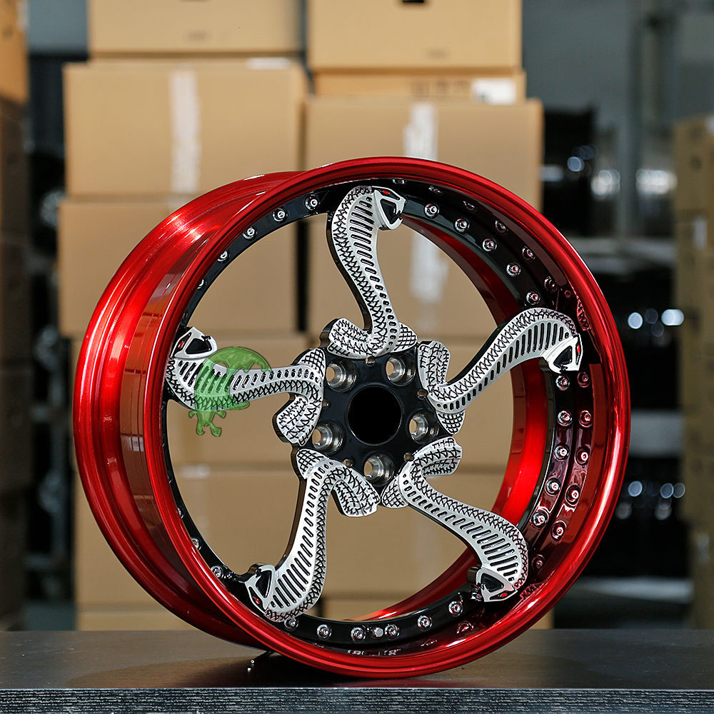 Speed Freak Customized Style Forged Wheel 2 Pieces Design Customization By T6061-T6 Aluminum Alloy