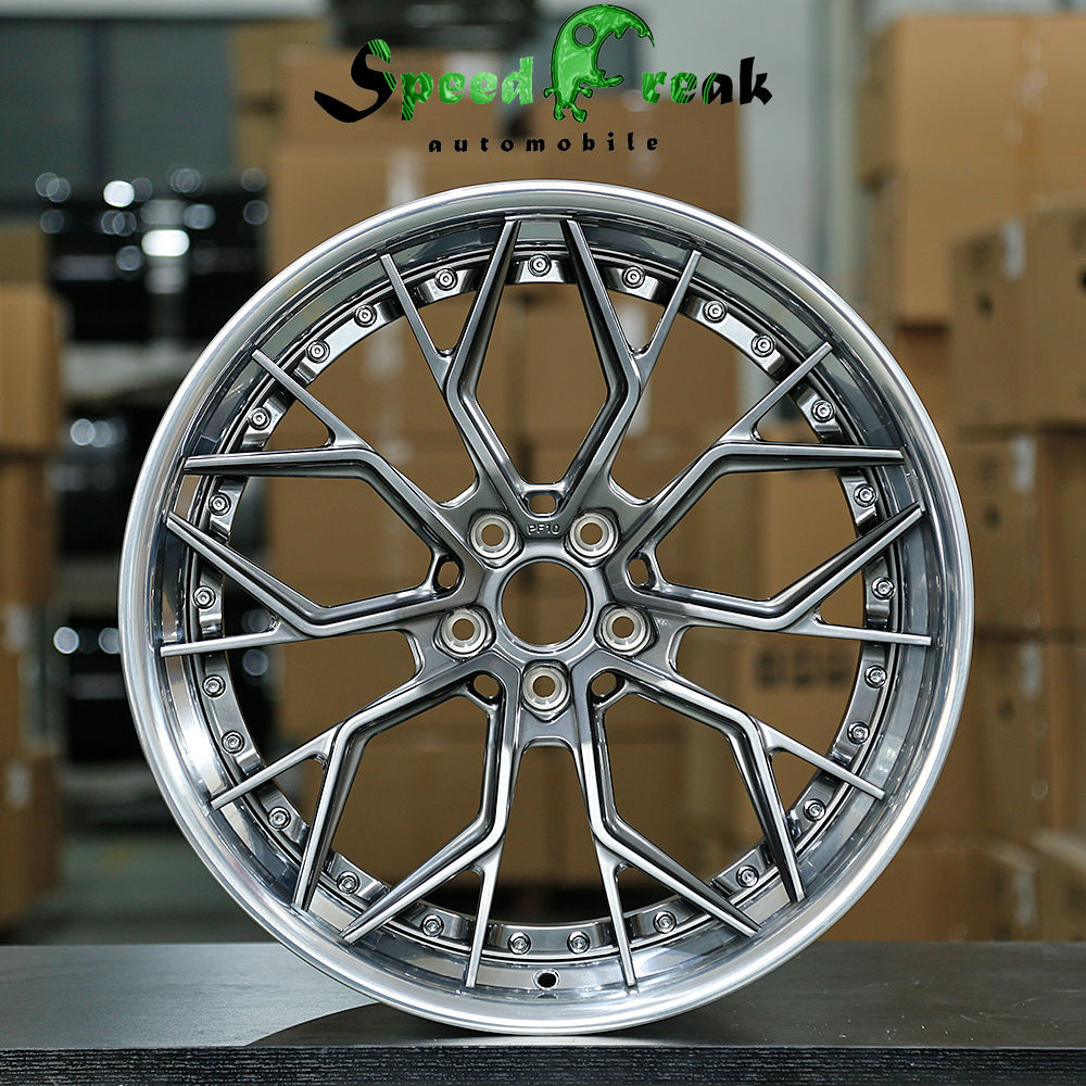 Speed Freak Customized Style Forged Wheel 2 Pieces Design Customization By T6061-T6 Aluminum Alloy