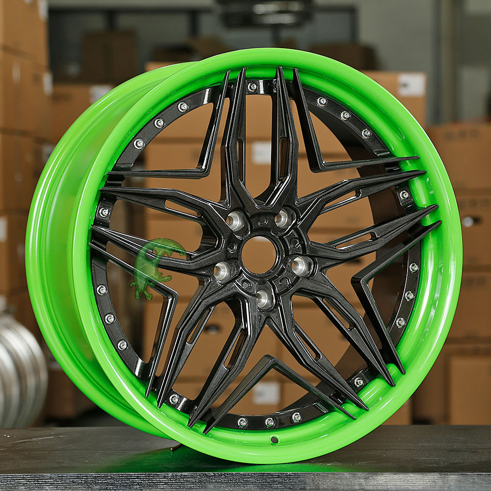 Speed Freak Customized Style Forged Wheel 2 Pieces Design Customization By T6061-T6 Aluminum Alloy