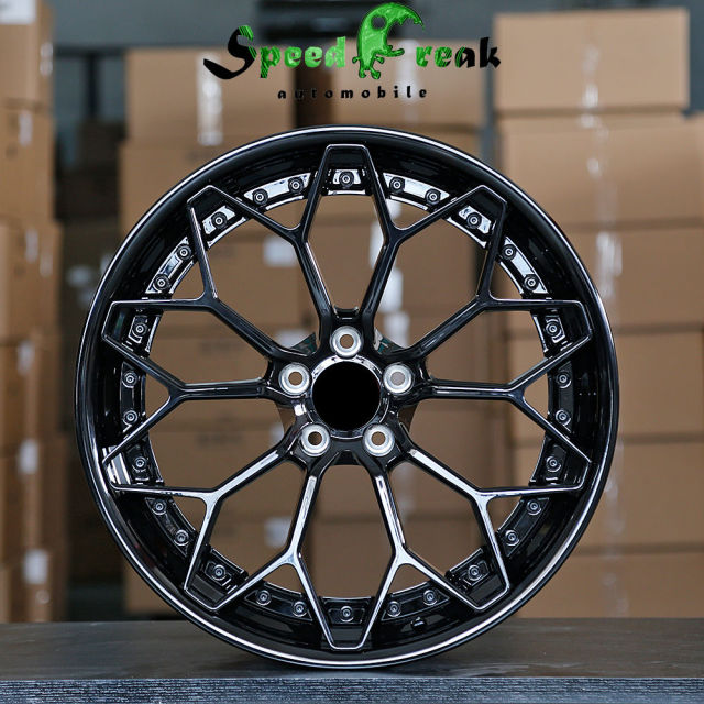 Speed Freak Customized Style Forged Wheel 2 Pieces Design Customization By T6061-T6 Aluminum Alloy