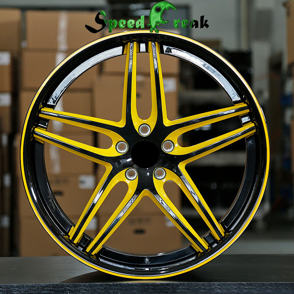 Speed Freak Customized Style Forged Wheel 2 Pieces Design Customization By T6061-T6 Aluminum Alloy