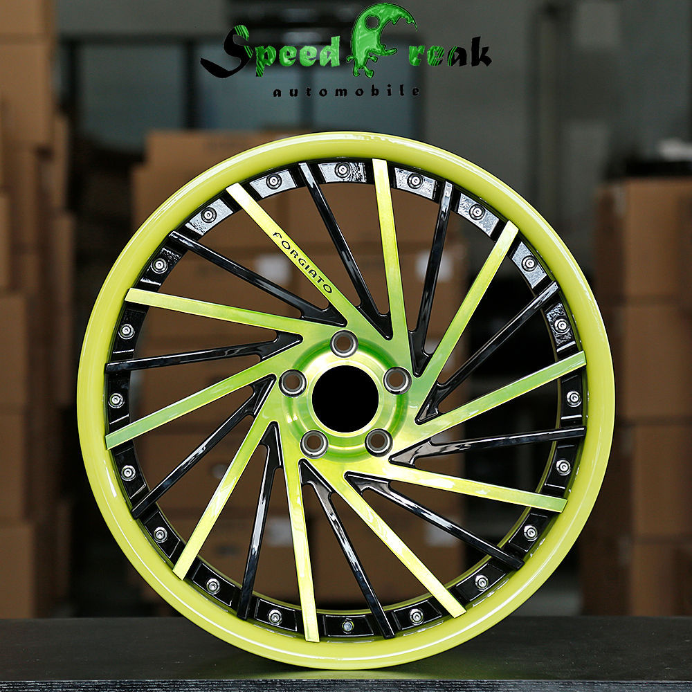 Speed Freak Customized Style Forged Wheel 2 Pieces Design Customization By T6061-T6 Aluminum Alloy