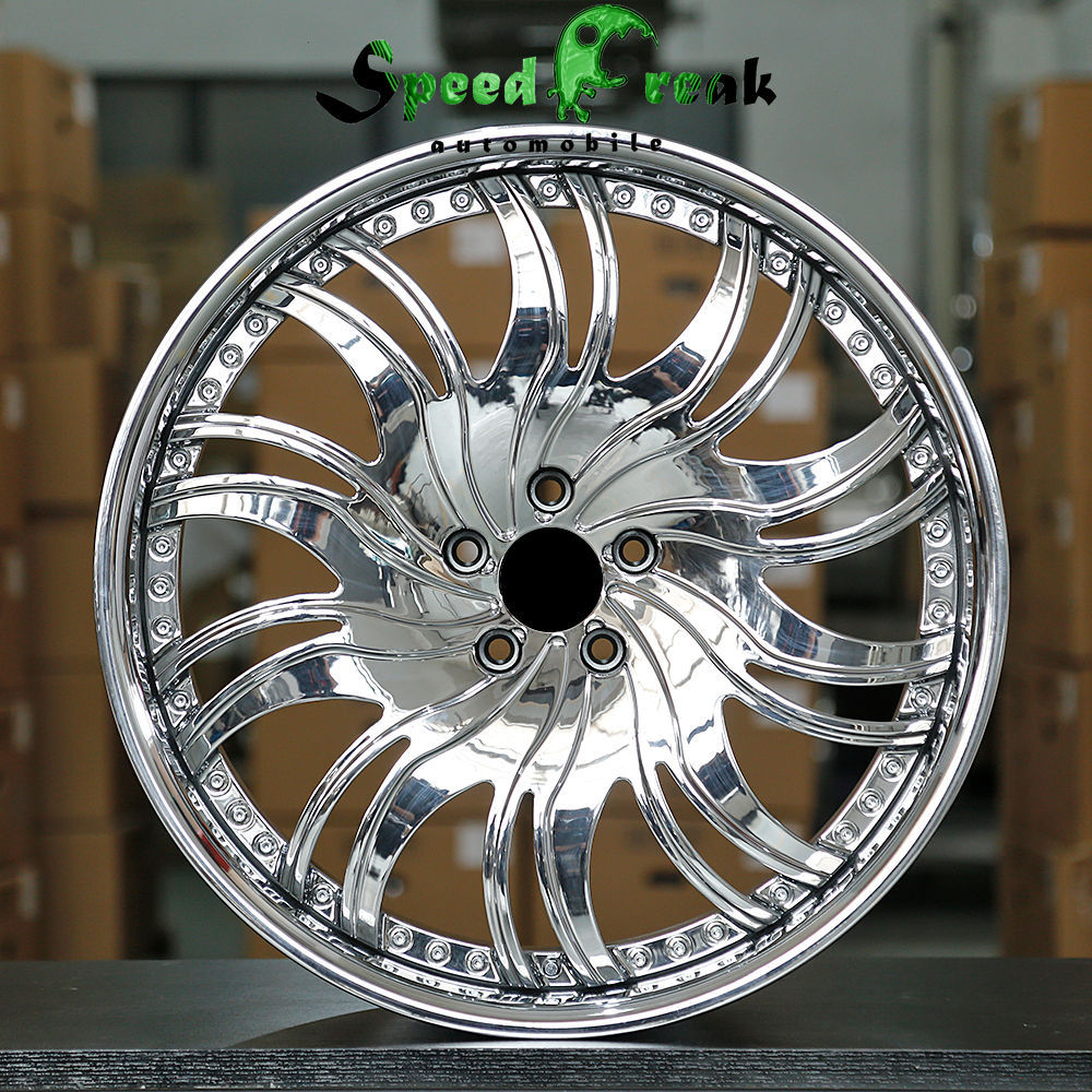 Speed Freak Customized Style Forged Wheel 2 Pieces Design Customization By T6061-T6 Aluminum Alloy