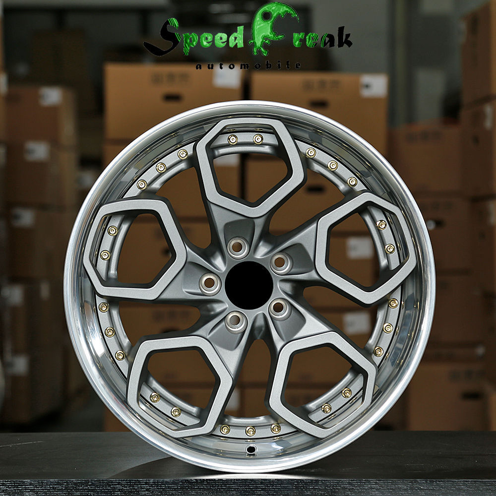Speed Freak Customized Style Forged Wheel 2 Pieces Design Customization By T6061-T6 Aluminum Alloy
