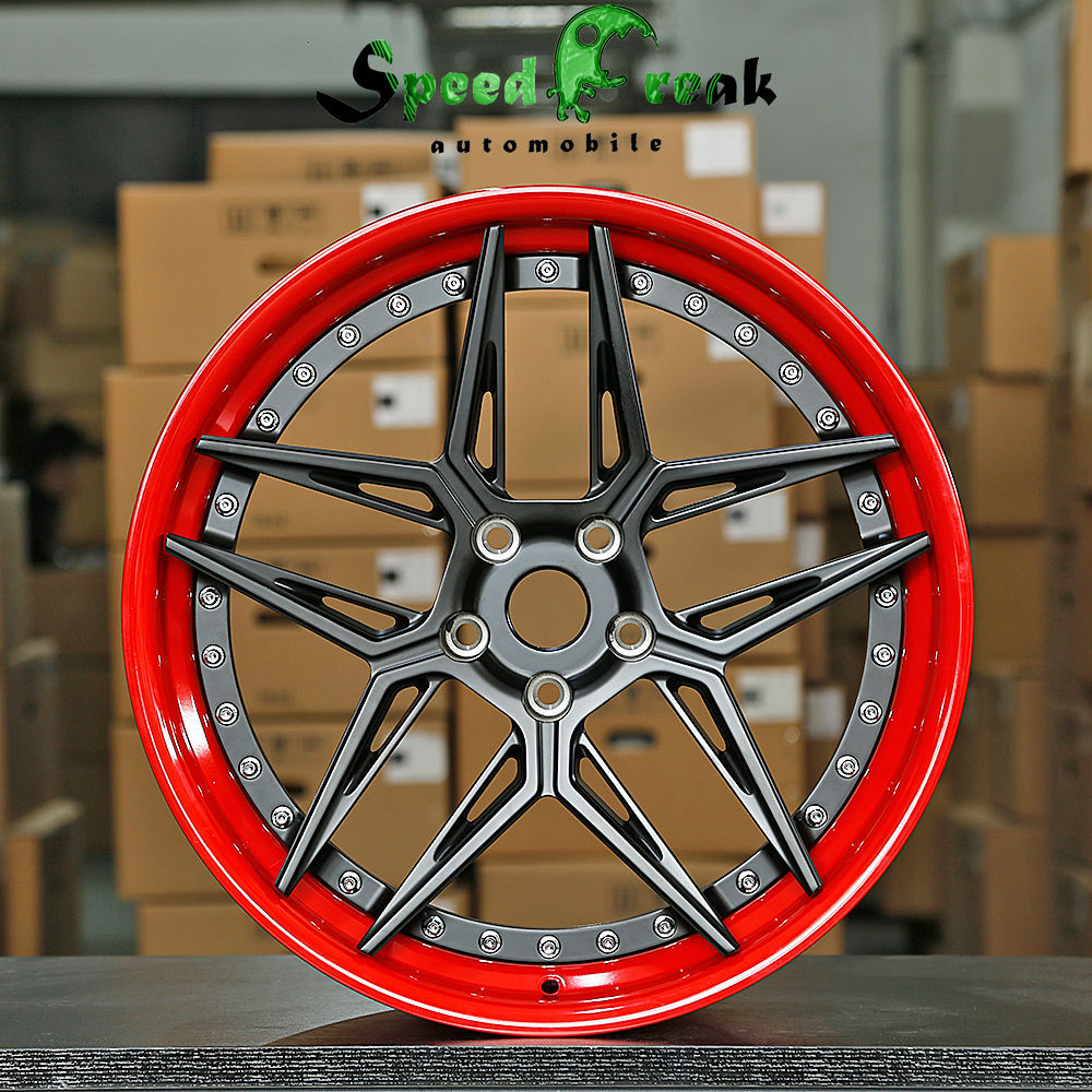 Speed Freak Customized Style Forged Wheel 2 Pieces Design Customization By T6061-T6 Aluminum Alloy