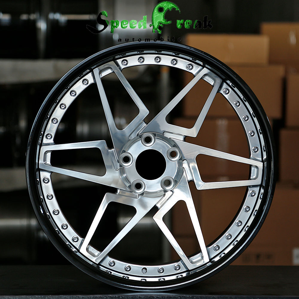 Speed Freak Customized Style Forged Wheel 2 Pieces Design Customization By T6061-T6 Aluminum Alloy