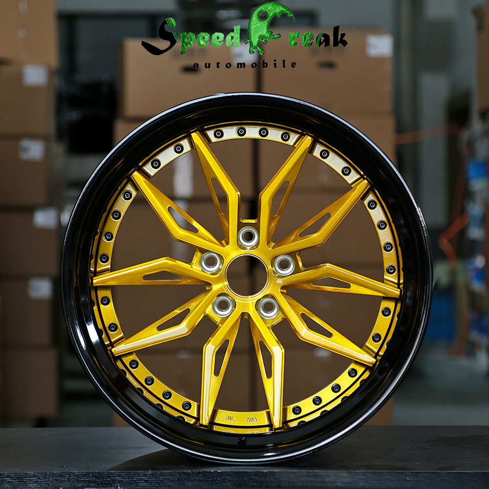 Speed Freak Customized Style Forged Wheel 2 Pieces Design Customization By T6061-T6 Aluminum Alloy