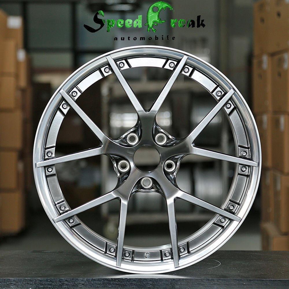 Speed Freak Customized Style Forged Wheel 2 Pieces Design Customization By T6061-T6 Aluminum Alloy