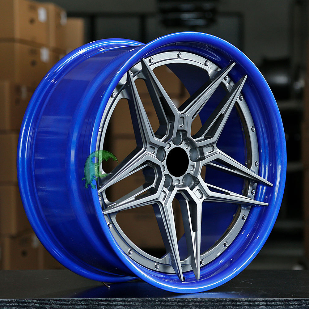 Speed Freak Customized Style Forged Wheel 2 Pieces Design Customization By T6061-T6 Aluminum Alloy