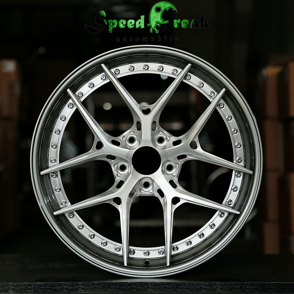 Speed Freak Customized Style Forged Wheel 2 Pieces Design Customization By T6061-T6 Aluminum Alloy