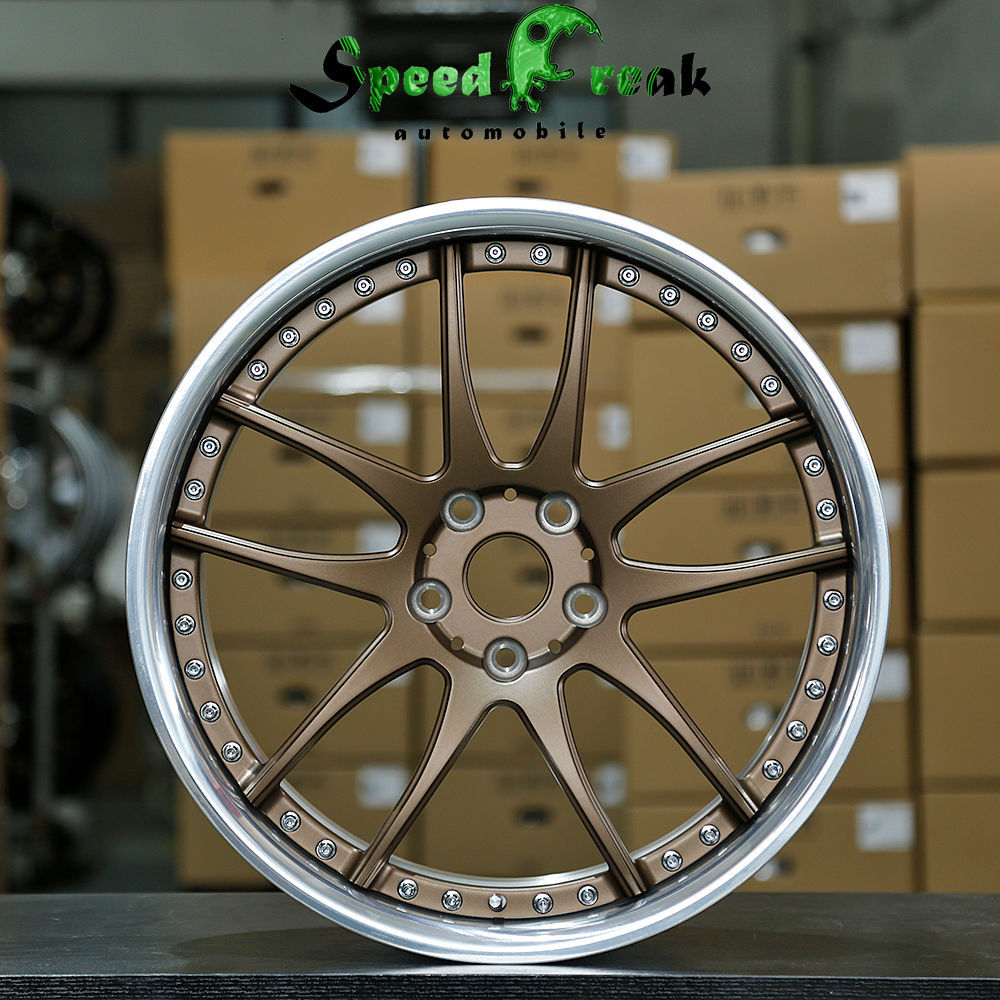 Speed Freak Customized Style Forged Wheel 2 Pieces Design Customization By T6061-T6 Aluminum Alloy