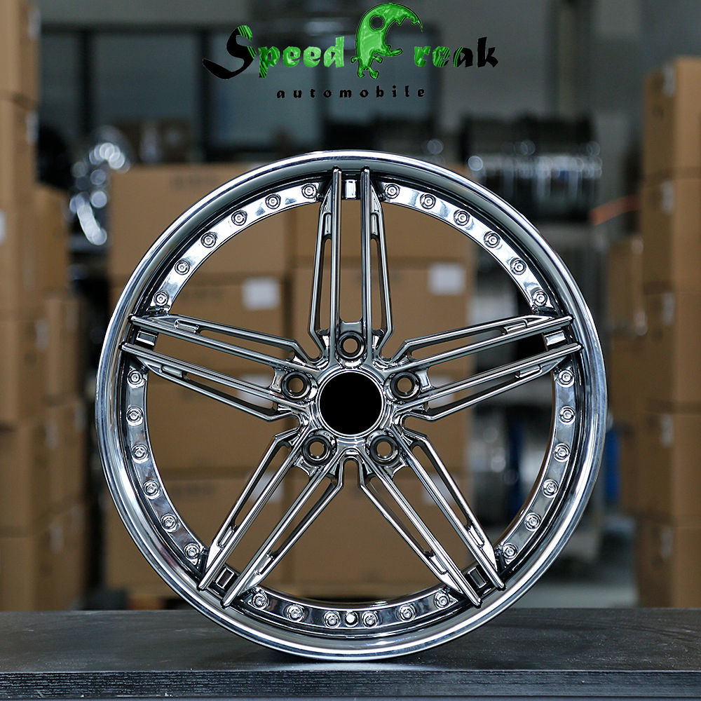 Speed Freak Customized Style Forged Wheel 2 Pieces Design Customization By T6061-T6 Aluminum Alloy