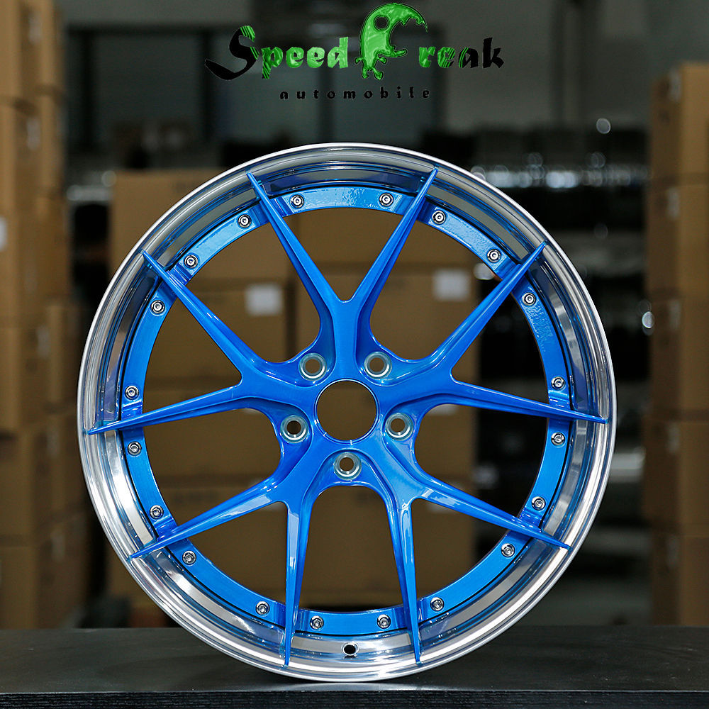 Speed Freak Customized Style Forged Wheel 2 Pieces Design Customization By T6061-T6 Aluminum Alloy