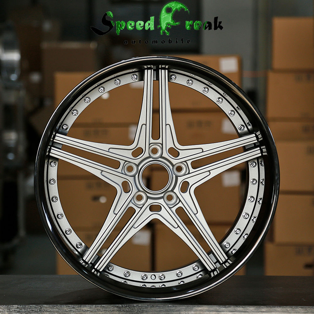 Speed Freak Customized Style Forged Wheel 2 Pieces Design Customization By T6061-T6 Aluminum Alloy