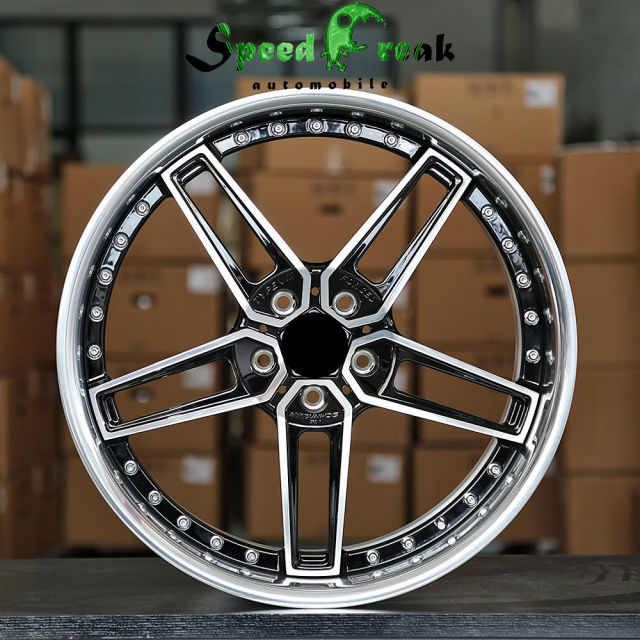 Speed Freak Customized Style Forged Wheel 2 Pieces Design Customization By T6061-T6 Aluminum Alloy