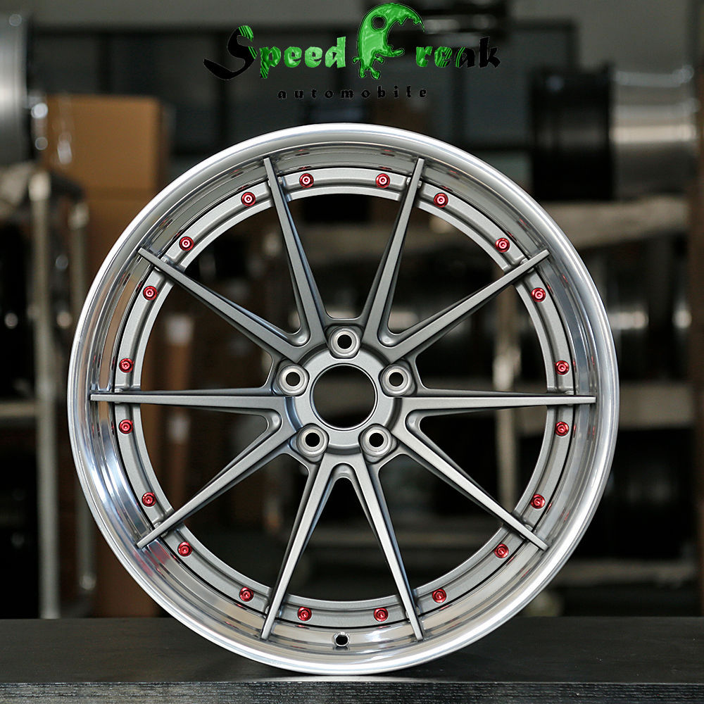 Speed Freak Customized Style Forged Wheel 2 Pieces Design Customization By T6061-T6 Aluminum Alloy