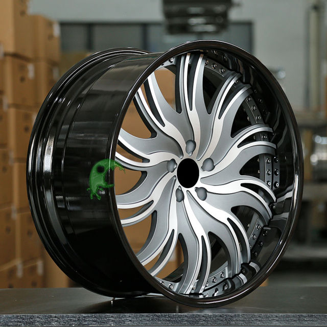 Speed Freak Customized Style Forged Wheel 2 Pieces Design Customization By T6061-T6 Aluminum Alloy